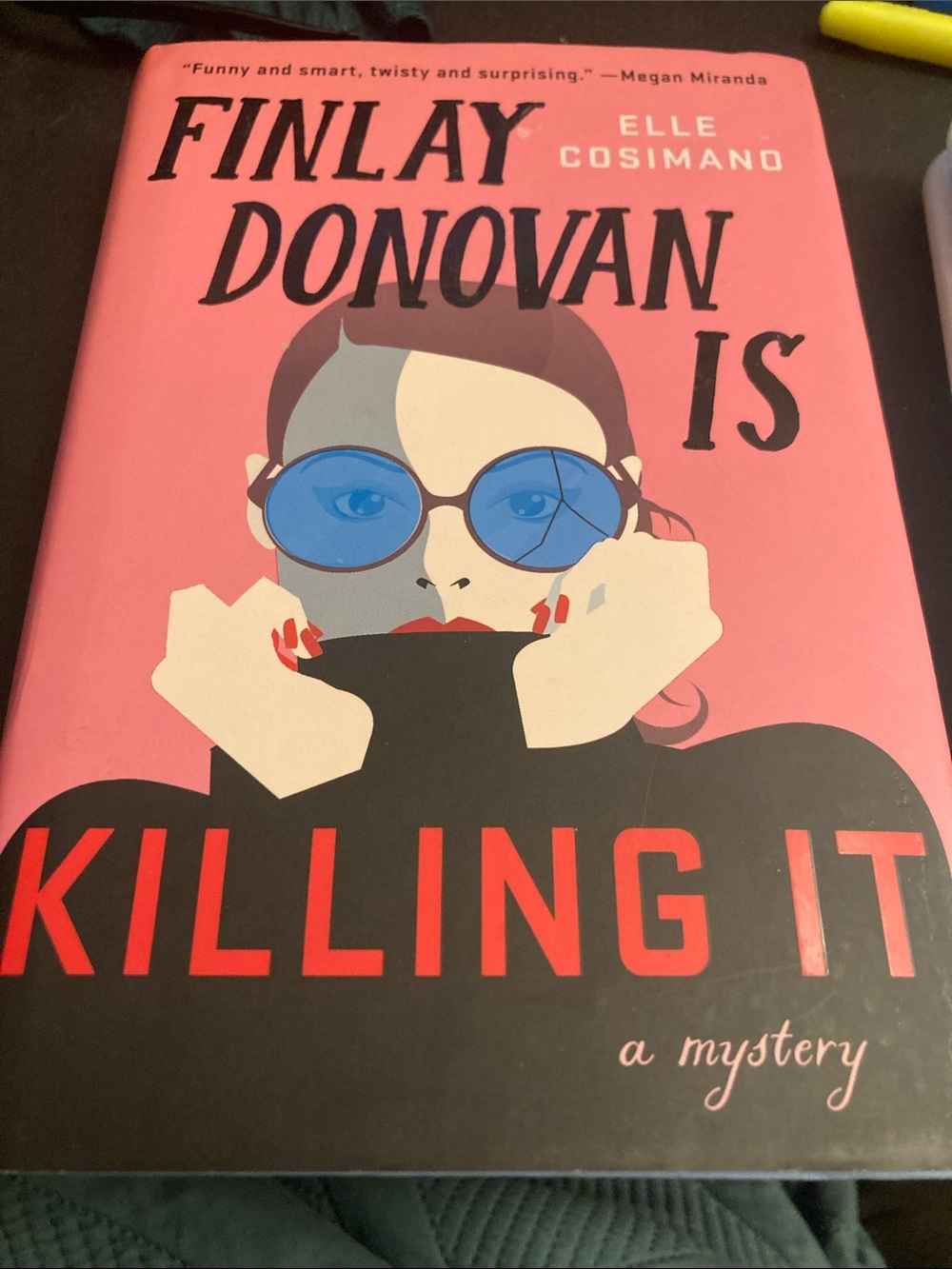 Finlay Donovan is killing it hardcover cozy mystery book GOOD